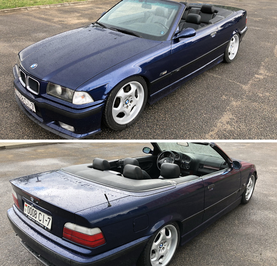 Интересные авто в РБ. BMW E36 Cabrio. — DRIVE2