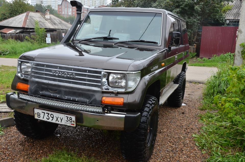 Photo from the logbook Toyota Land Cruiser Prado 70-series