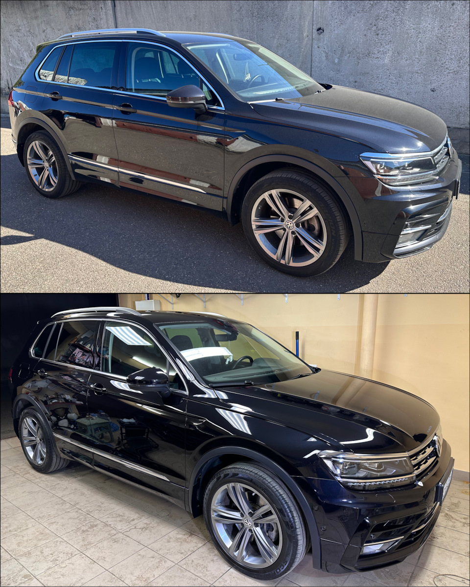 Полировка VW Tiguan R-line — DRIVE2