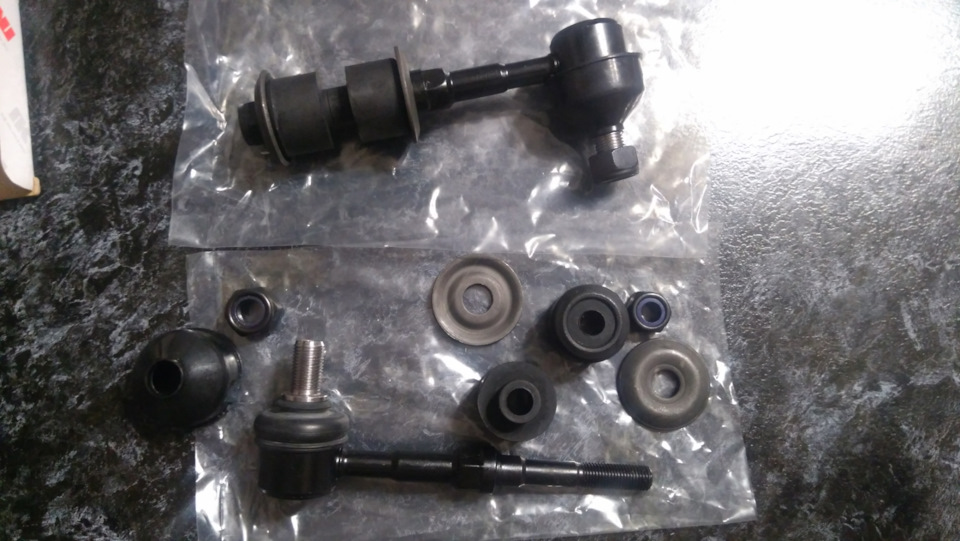 Замена задних стоек стабилизатора и резинок самого стабилизатора ...