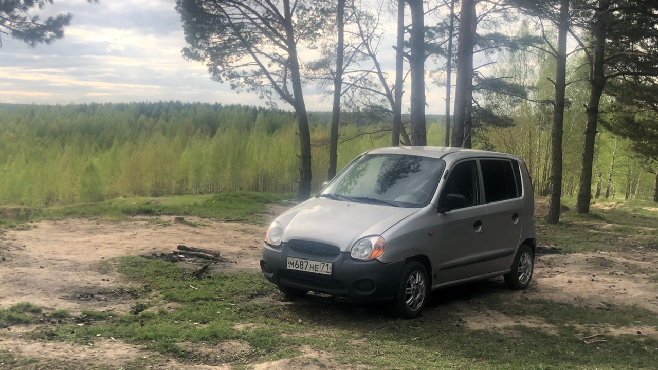 Hyundai Atos 1.0 бензиновый 2002 | литр на пятерых на DRIVE2