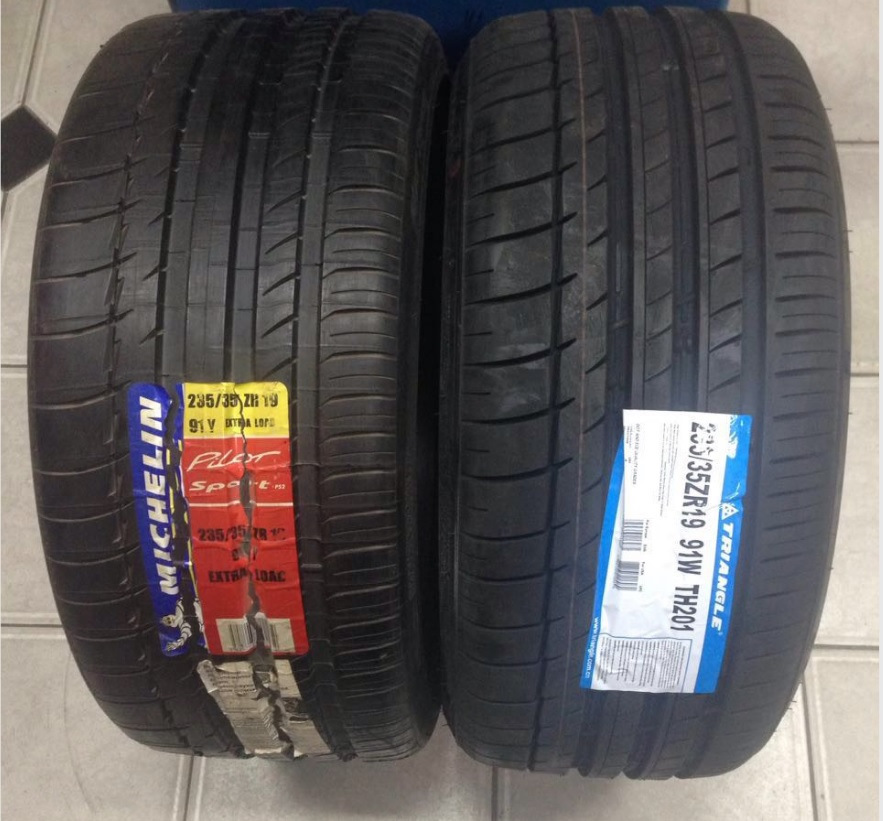Новая летняя резина Triangle TH 201 (Китай) 225/55 R18 — Mitsubishi ASX ...