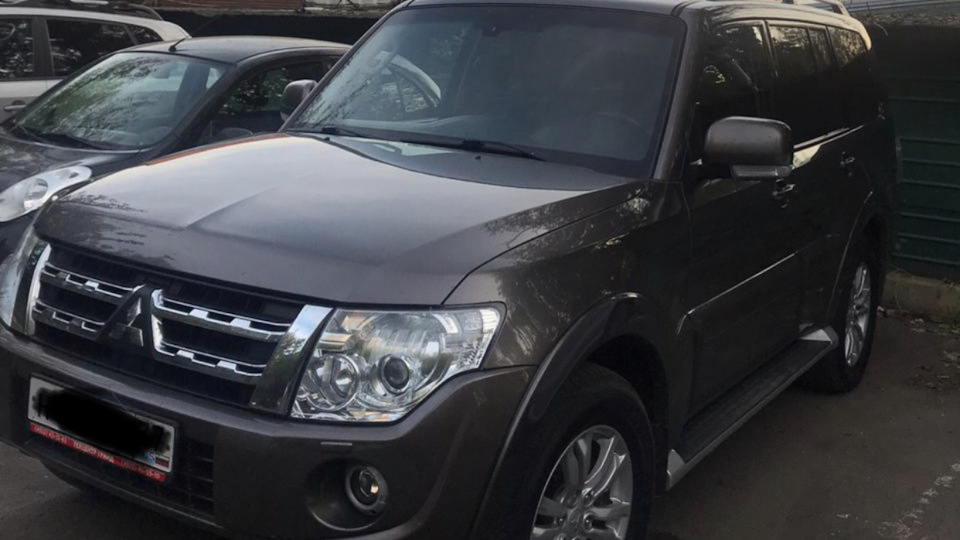 Шум при торможении найден — Mitsubishi Pajero (4G), 3,2 л, 2011 года ...