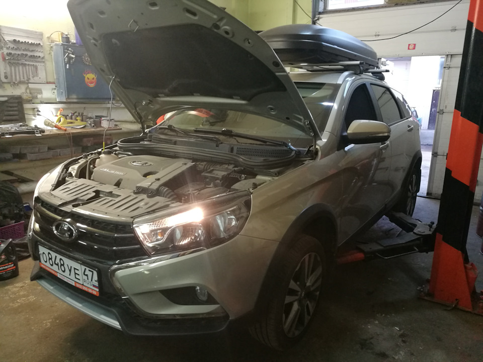 Фото в бортжурнале Lada Vesta SW Cross (1G)