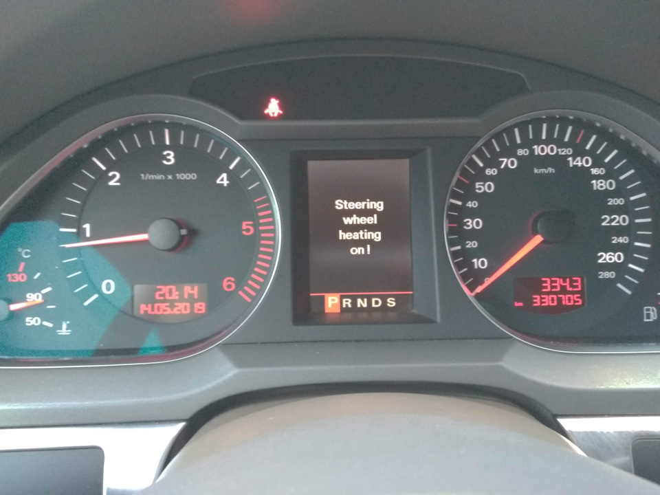 Да не может быть — включился — Audi A6 Avant (C6)