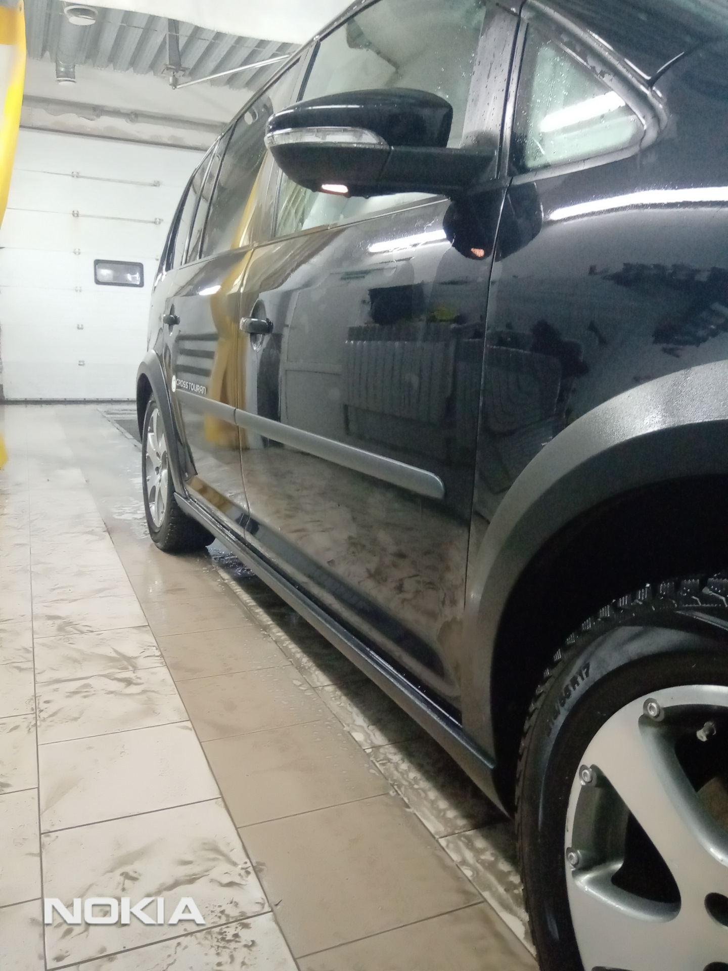Установка зеркал от пассат Б7 — Volkswagen Touran (1G), 2 л, 2009 года ...