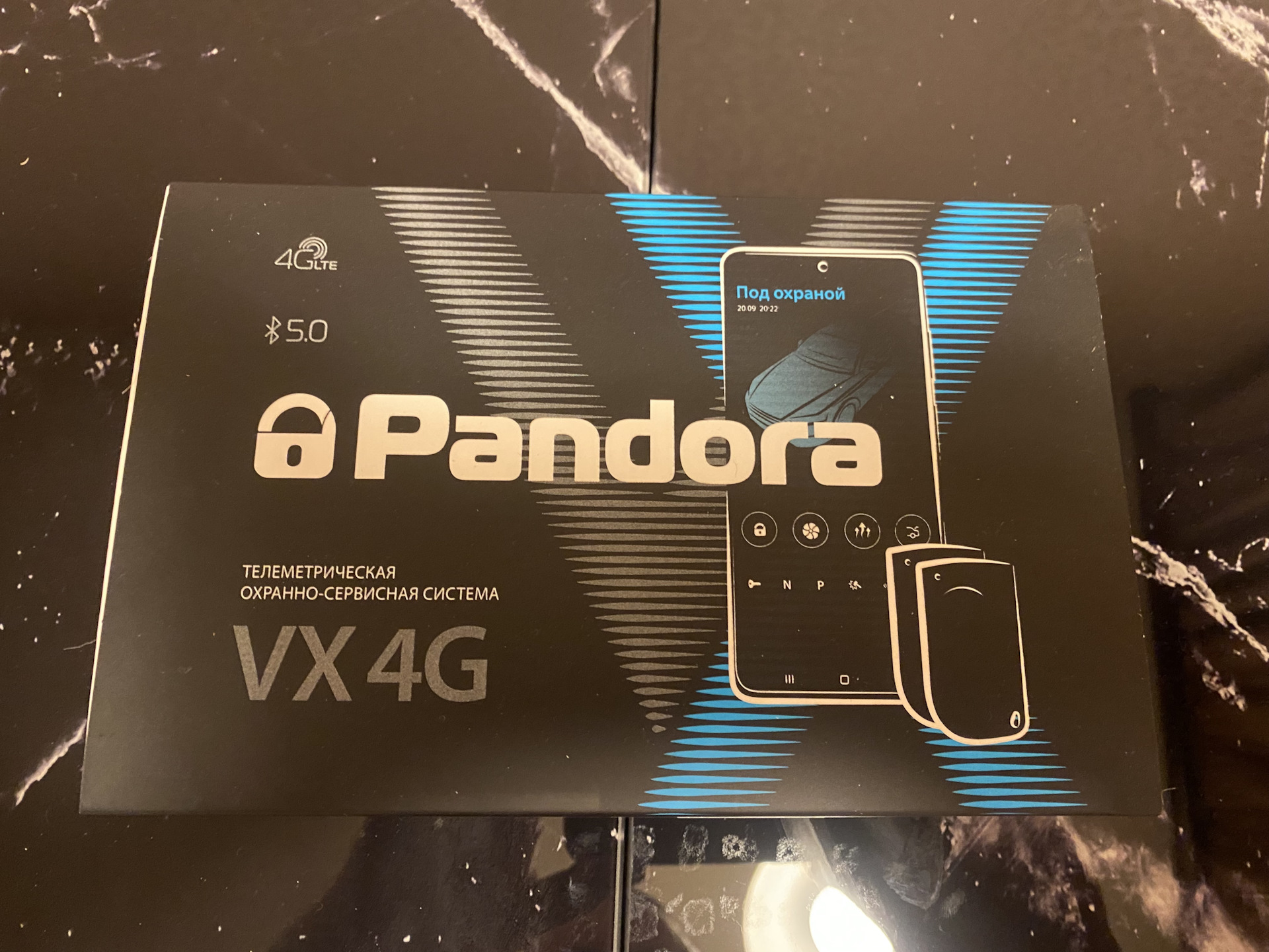 Пандора сигнализация vx 4g