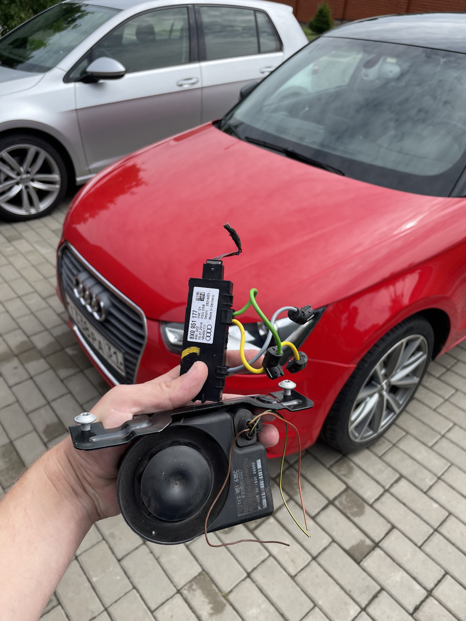 Photo from the logbook Audi A1 Sportback