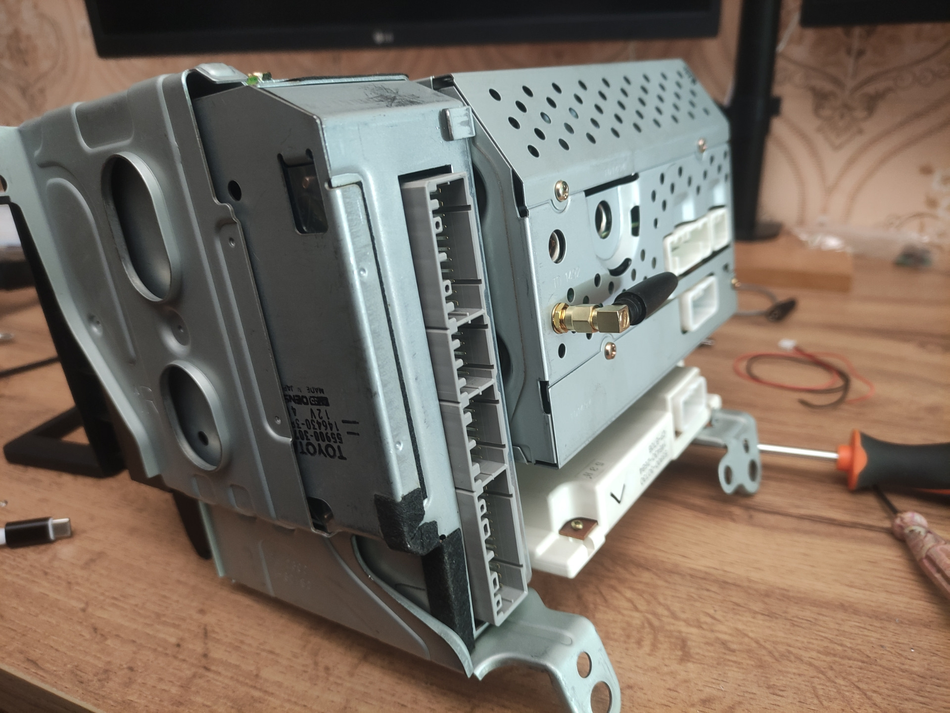 Bluetooth в штатную магнитолу — Toyota Crown (S140), 2,5 л, 1994 года ...