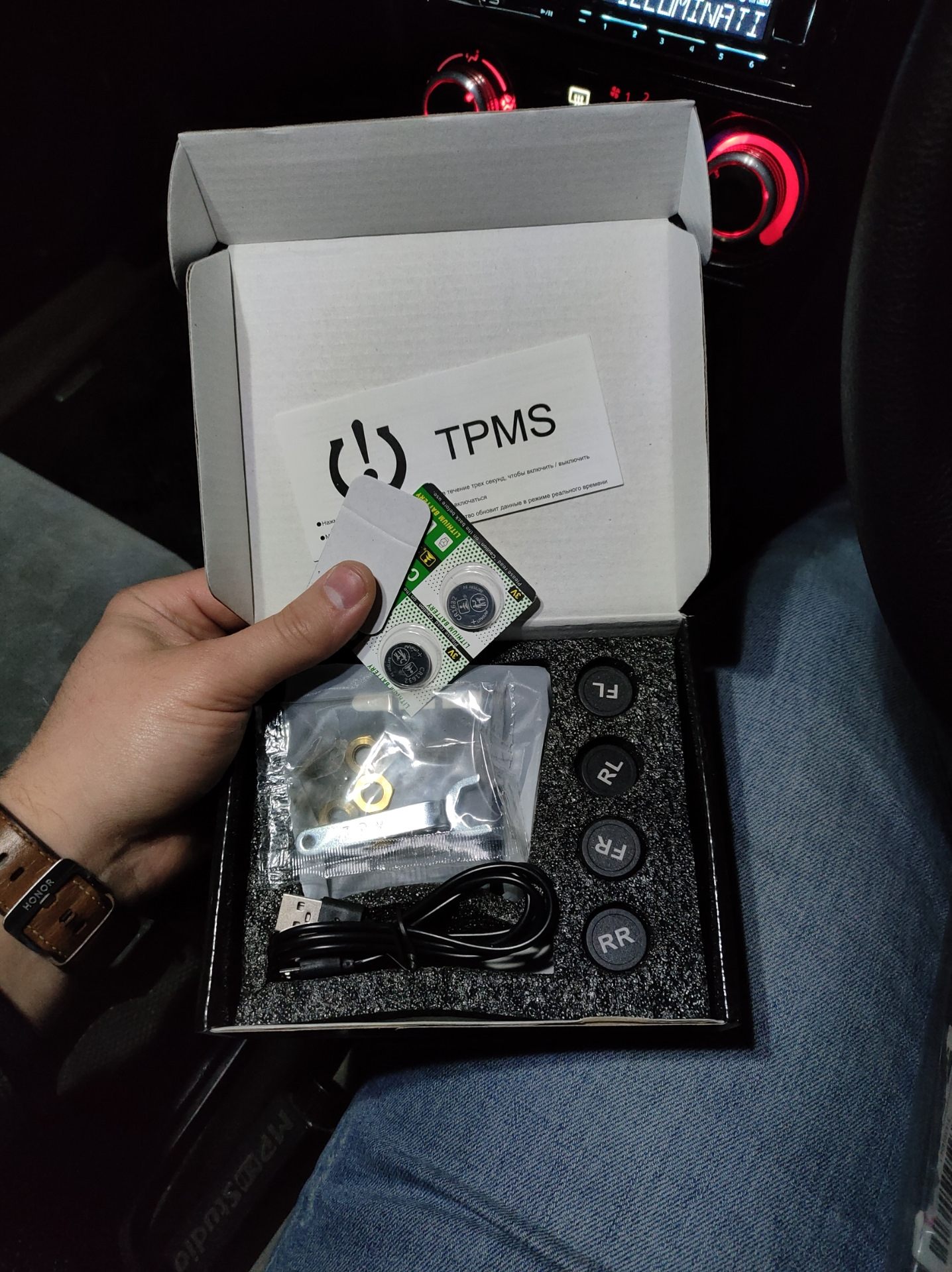 Установка TPMS — Nissan March (K12), 1,2 л, 2004 года | электроника ...