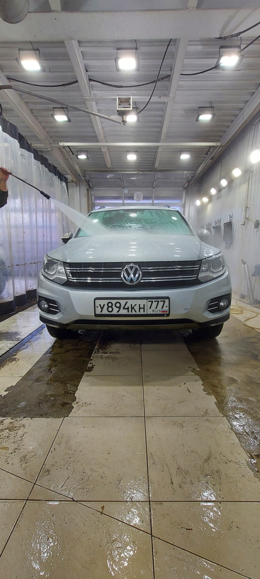 Мойка, пылесос и кварц! — Volkswagen Tiguan (1G), 2 л, 2014 года | мойка |  DRIVE2