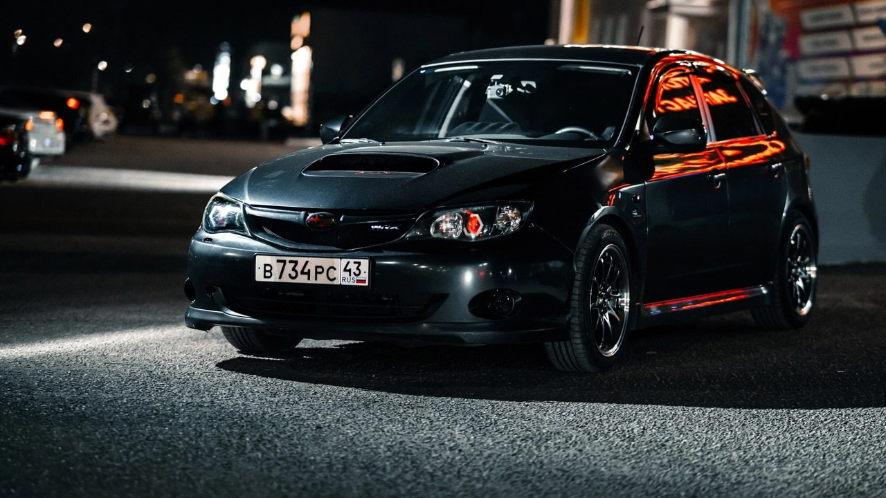 Subaru Impreza WRX (GH/GE/GV/GR) 2.0 бензиновый 2008 | Графитовая Фурия на  DRIVE2