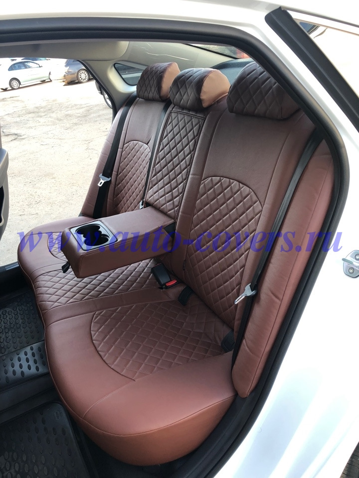 Чехлы на Хендай Соната 2019 "Комфорт+". — auto-covers.ru на DRIVE2
