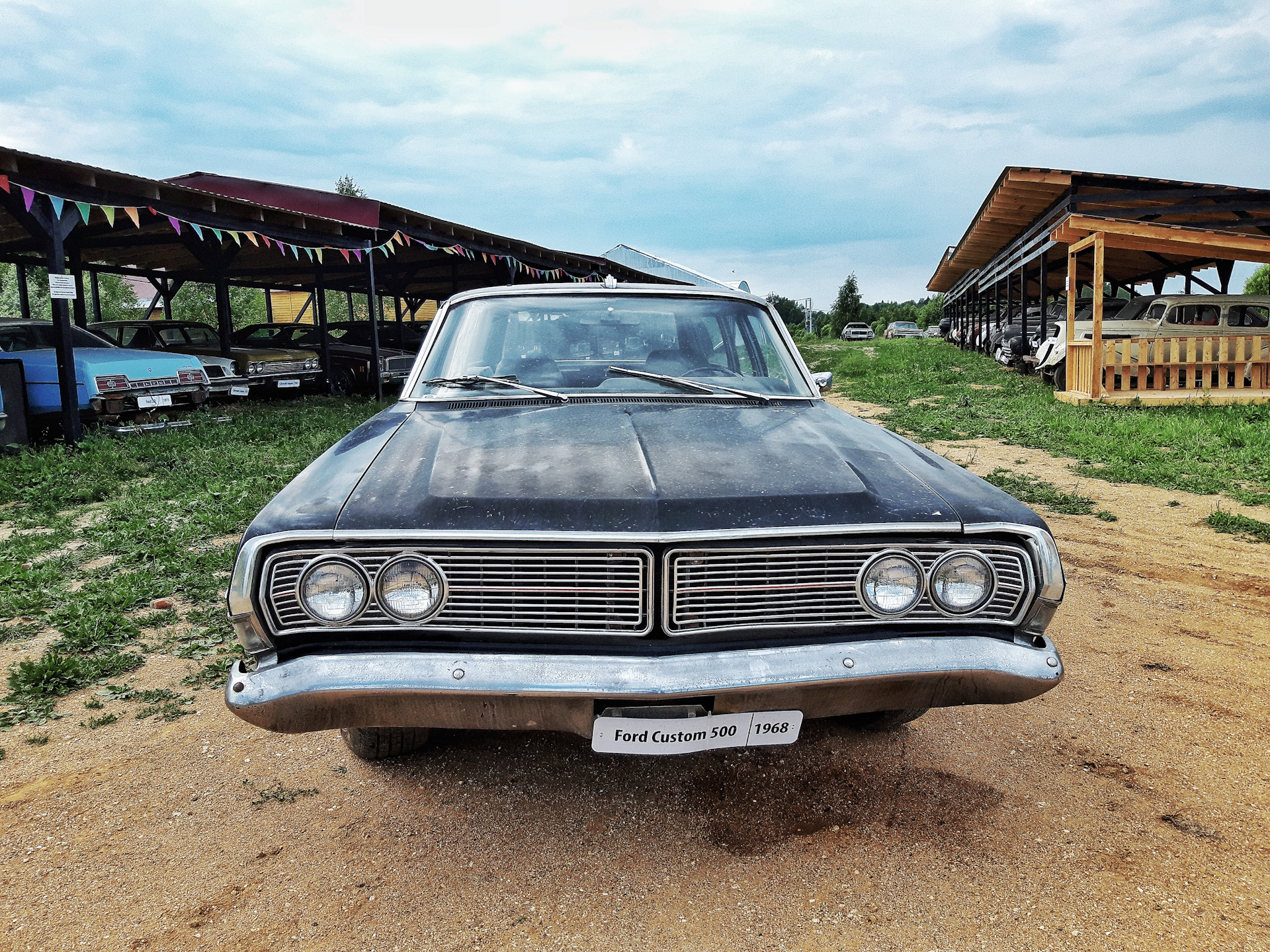 Форд Кастом 500 1968. Автокомбинат. 7-е Весёлые старты по субботам. —  «Реставрация ретро-авто» на DRIVE2