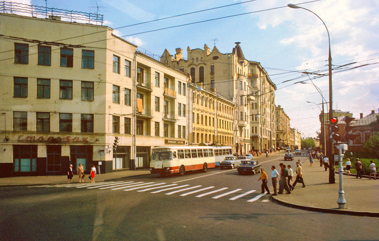 москва пречистенка старые