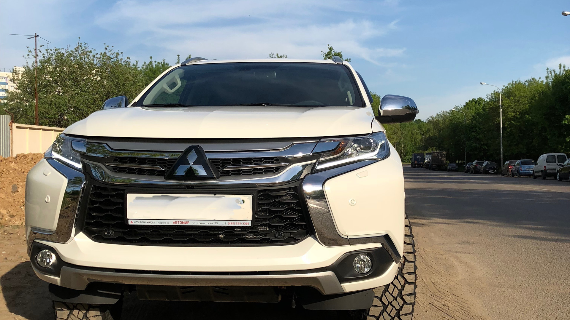 Mitsubishi Pajero Sport (3G) 2.4 дизельный 2018 | на DRIVE2