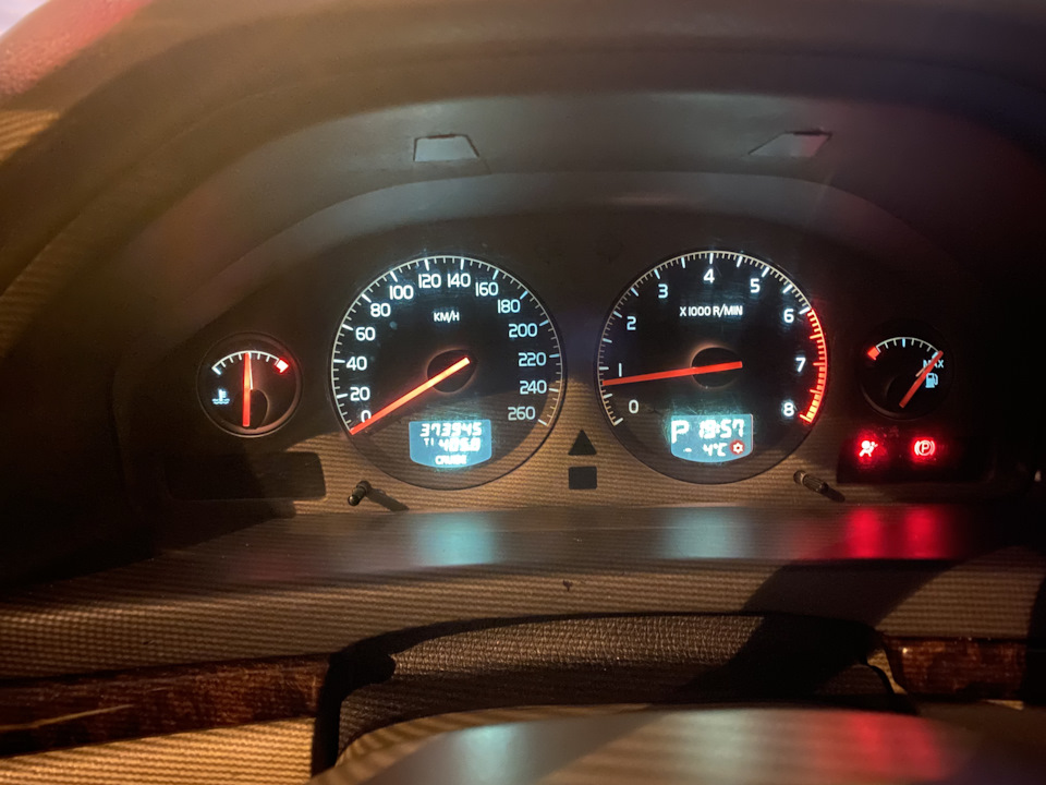 Лампочки в приборку — Volvo S80 (1G), 2,4 л, 2001 года | наблюдение ...
