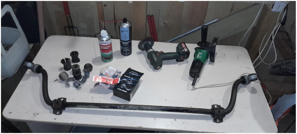 Замена стоек и втулок стабилизатора. Замена свечей зажигания. — Lada ...