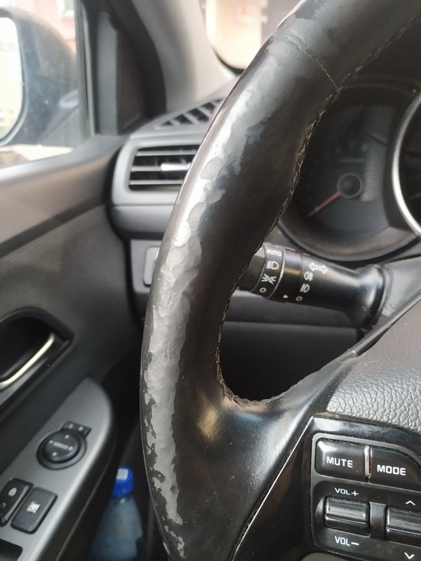 118. Замена обшивки руля — KIA Rio (3G), 1,6 л, 2017 года | аксессуары ...