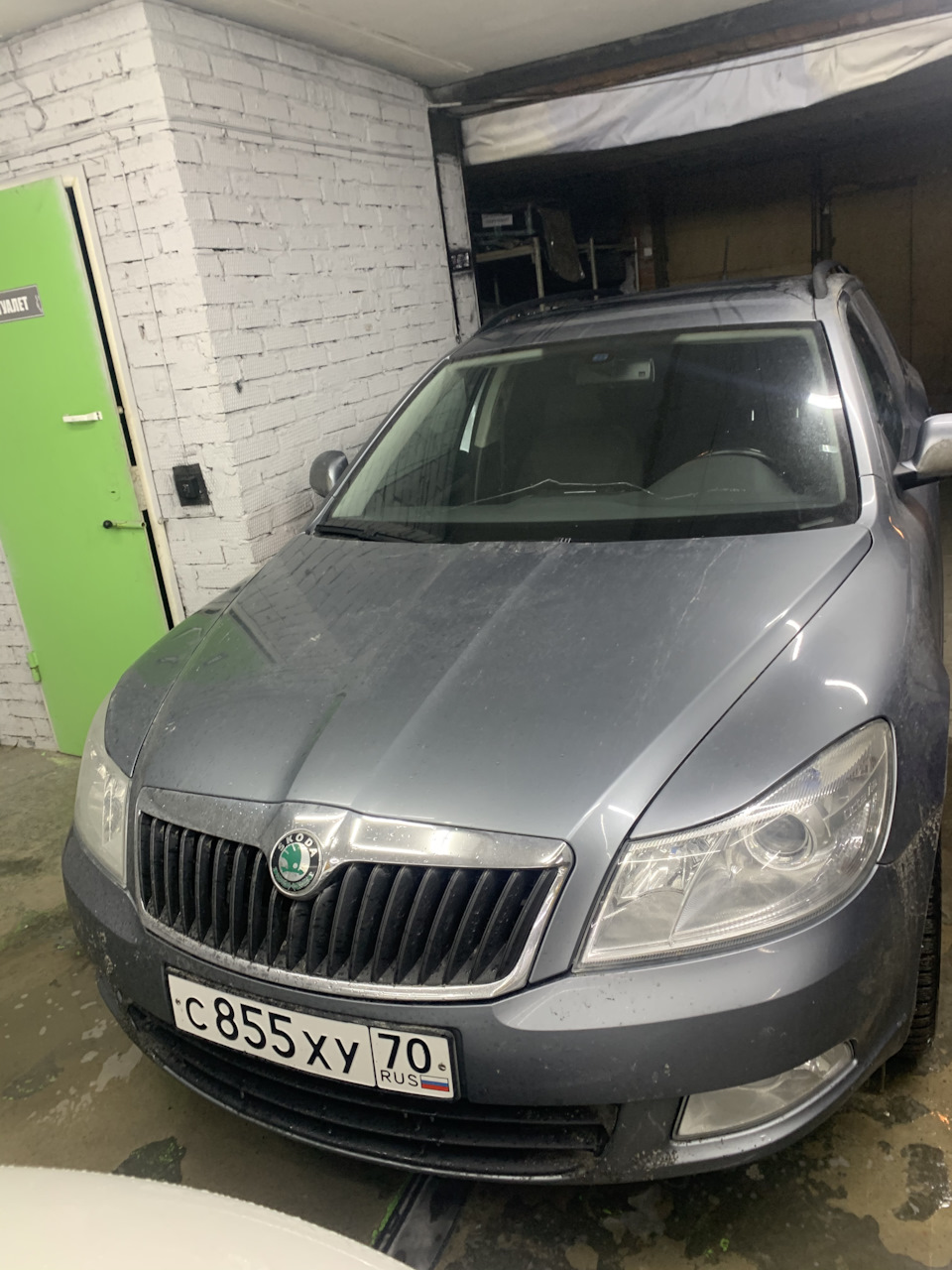 3 Машина на учете, пора работать. — Skoda Octavia Combi A5 Mk2, 1,8 л, 2012  года | другое | DRIVE2