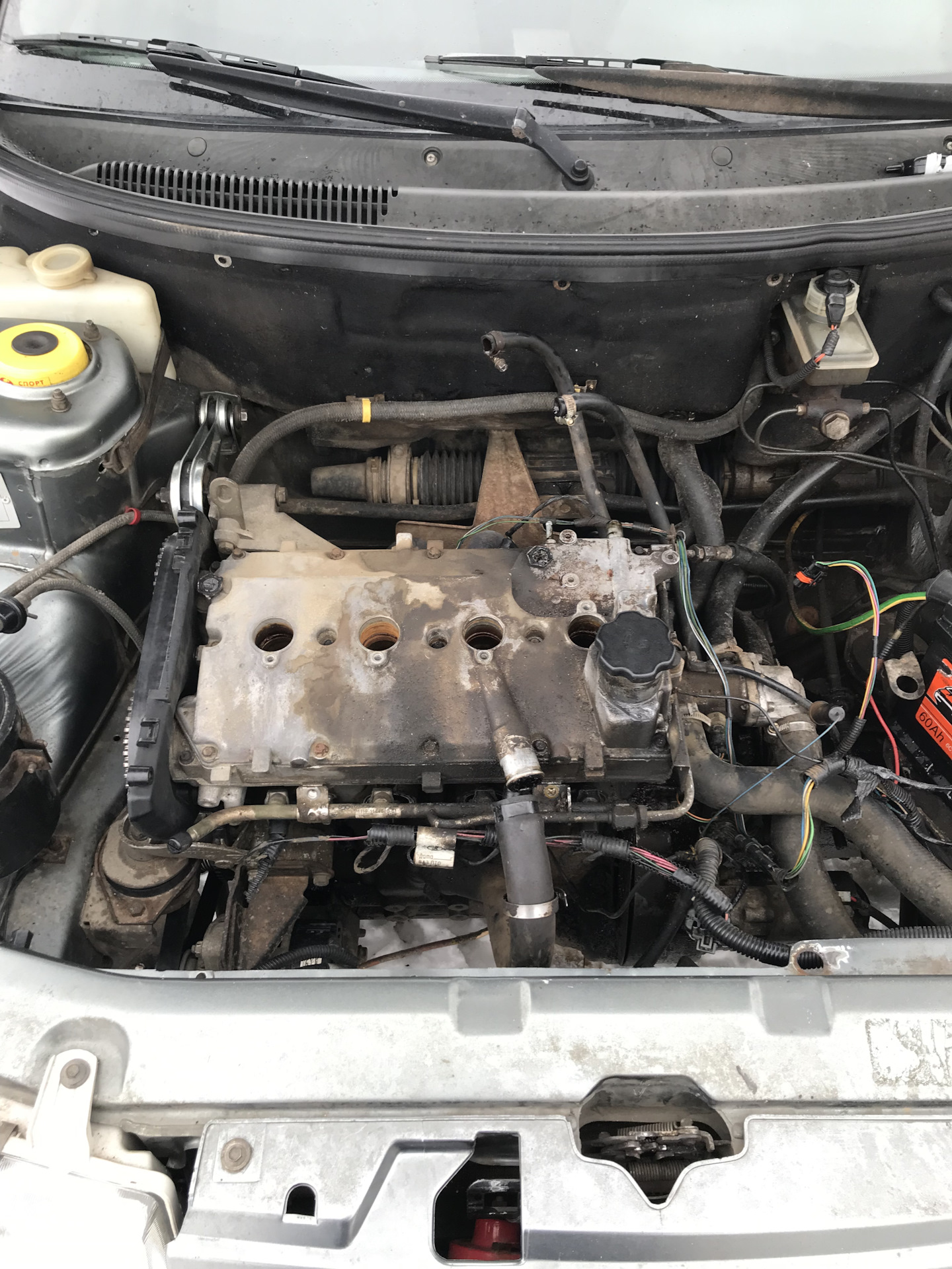 Замена прокладки гбц ваз 2112 — Lada 21124, 1,6 л, 2005 года | своими ...