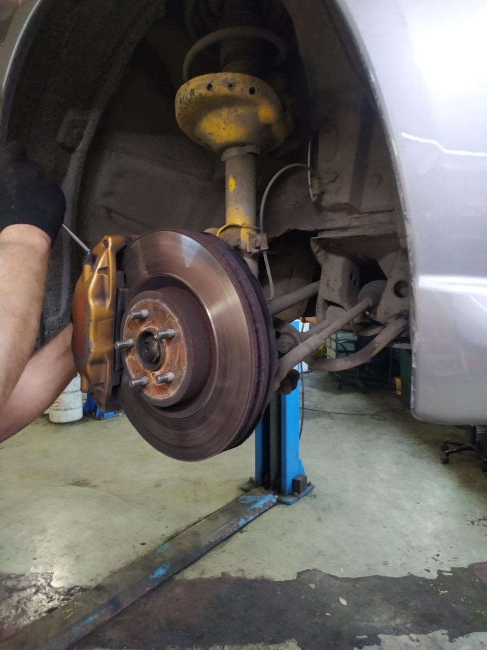 Война со скрипом передних тормозов и наблюдения. — Subaru Legacy (BL/BP ...