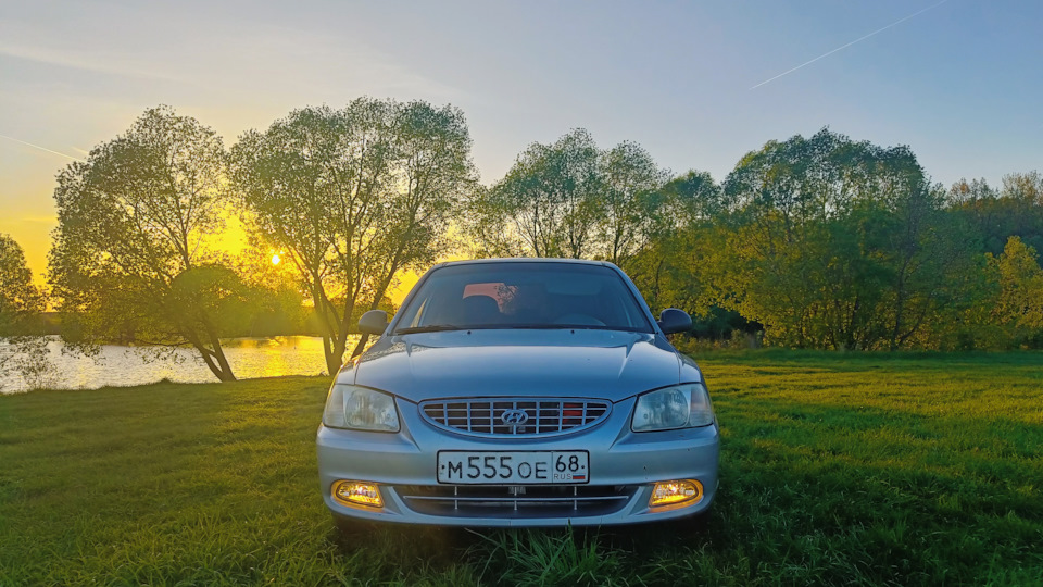 Задняя подвеска — Hyundai Accent (2G), 1,5 л, 2004 года | визит на ...