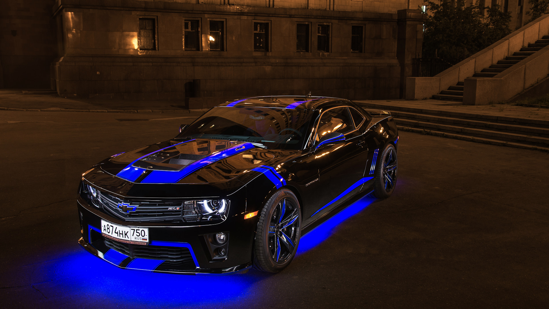 Chevrolet Camaro V 6.2 бензиновый 2012 | ZL1 Night Knight на DRIVE2