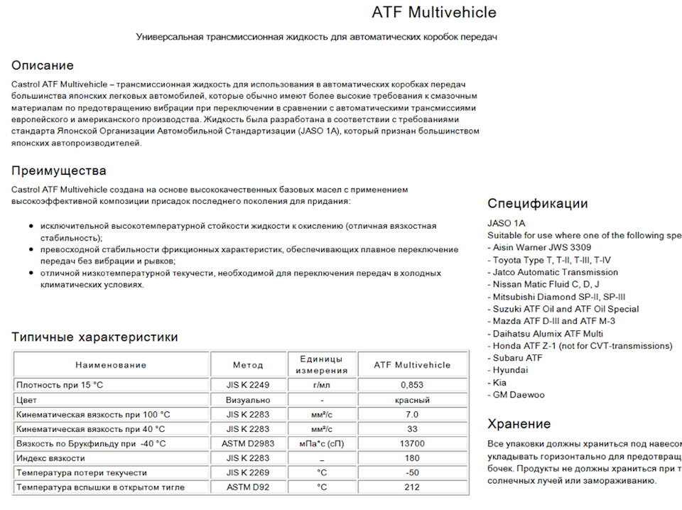 Спецификации atf. Температурный диапазон atf. Вязкость атф декстрон 3. Jaso 1a-lv. Руководство атф автобана.