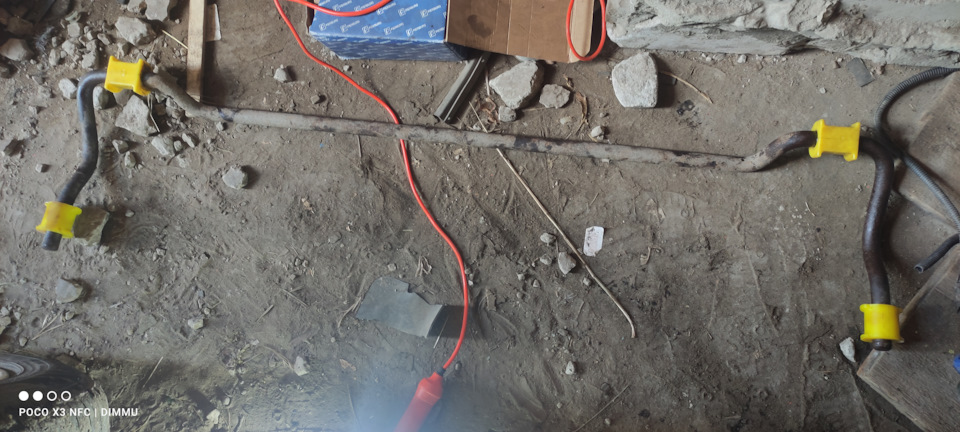 199. Полиуретановые втулки "Точка опоры" заднего стабилизатора VW T5 ...