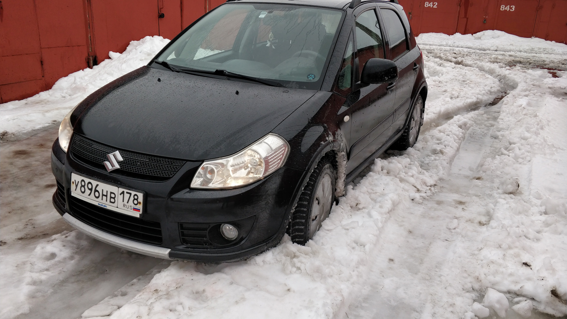 Suzuki SX4 (1G) 1.6 бензиновый 2008 | Машина жены на DRIVE2