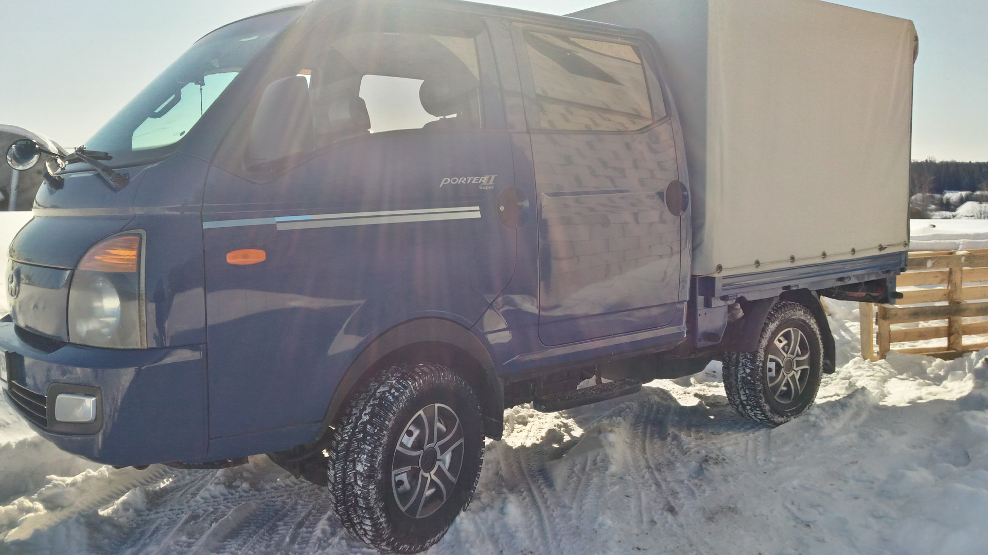 Hyundai Porter II (4G) 2.5 дизельный 2014 | на DRIVE2