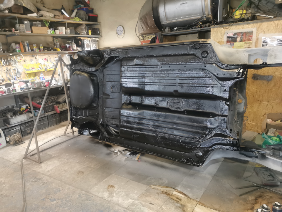 Антикоррозийная обработка днища и кузова 2109 — Lada 21093, 1,5 л, 1995 ...