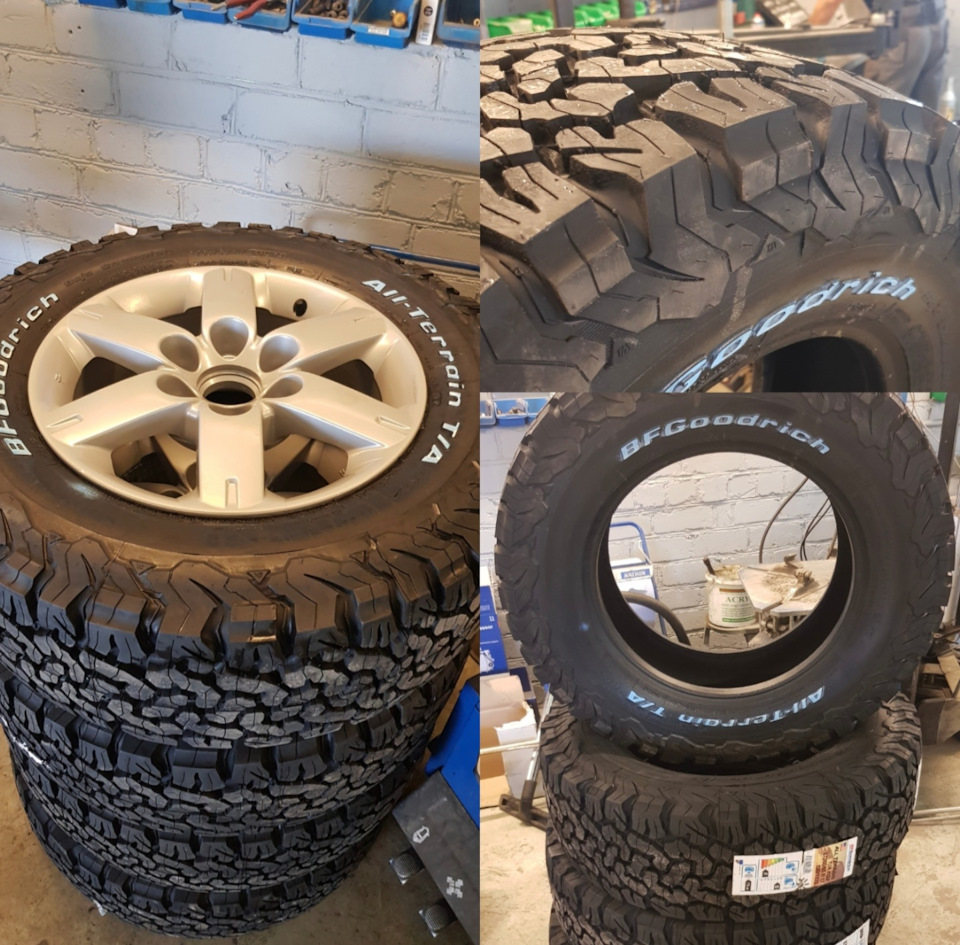 Маркировка шин bfgoodrich all terrain a t ko2