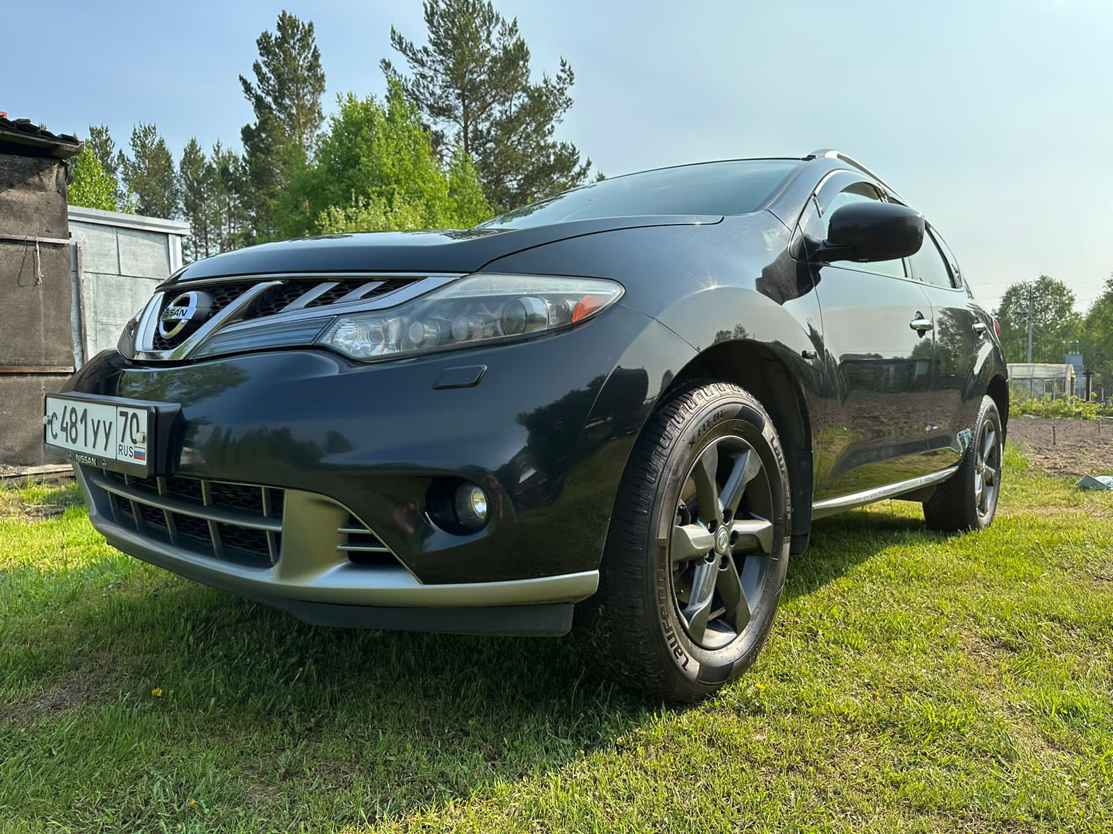 Лето, жара +34, Сибирь… — Nissan Murano II, 3,5 л, 2011 года | мойка ...