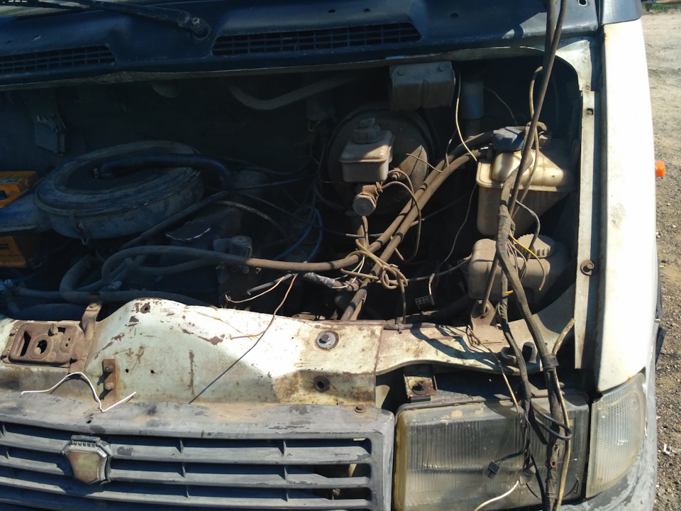 Проводка, фары. — ГАЗ Газель, 2,4 л, 1999 года | визит на сервис | DRIVE2