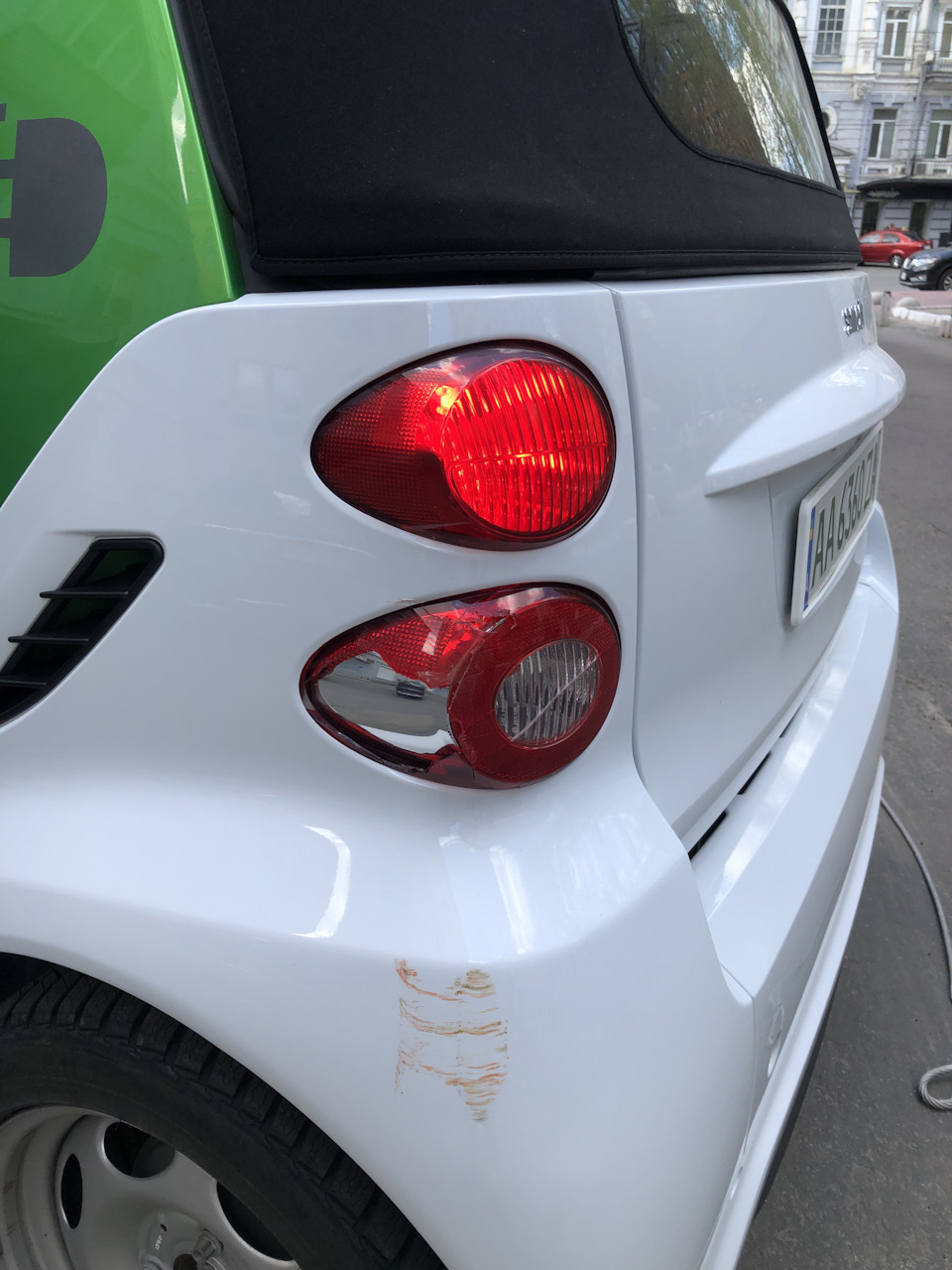 Приезд в родной Киев🇺🇦 — Smart fortwo ED (3G), 2014 года | аксессуары |  DRIVE2