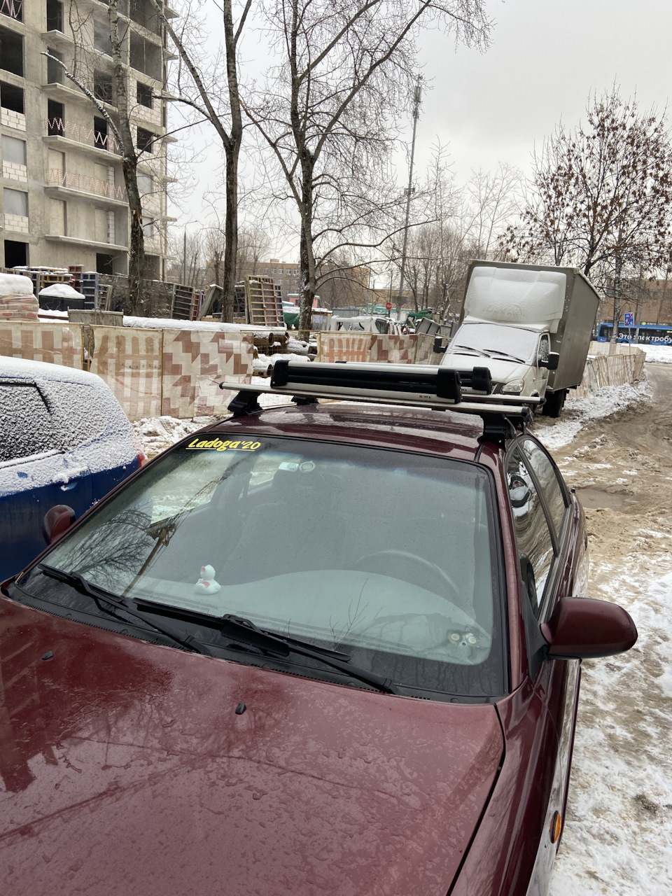 Крепление для лыж на крышу Taurus — KIA Spectra, 1,6 л, 2007 года ...