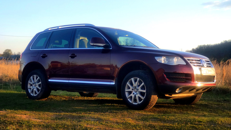 Немного внимания Туарегу — Volkswagen Touareg (1G), 3 л, 2008 года ...