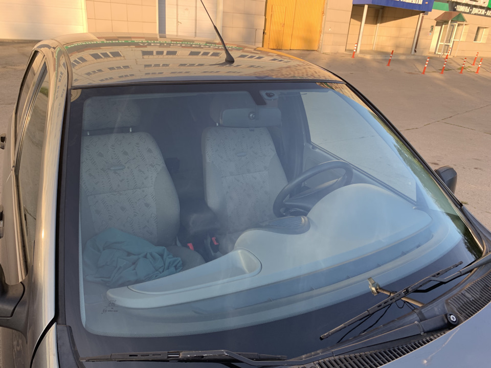 Замена лобового стекла калина — Lada Калина хэтчбек, 1,6 л, 2012 года ...