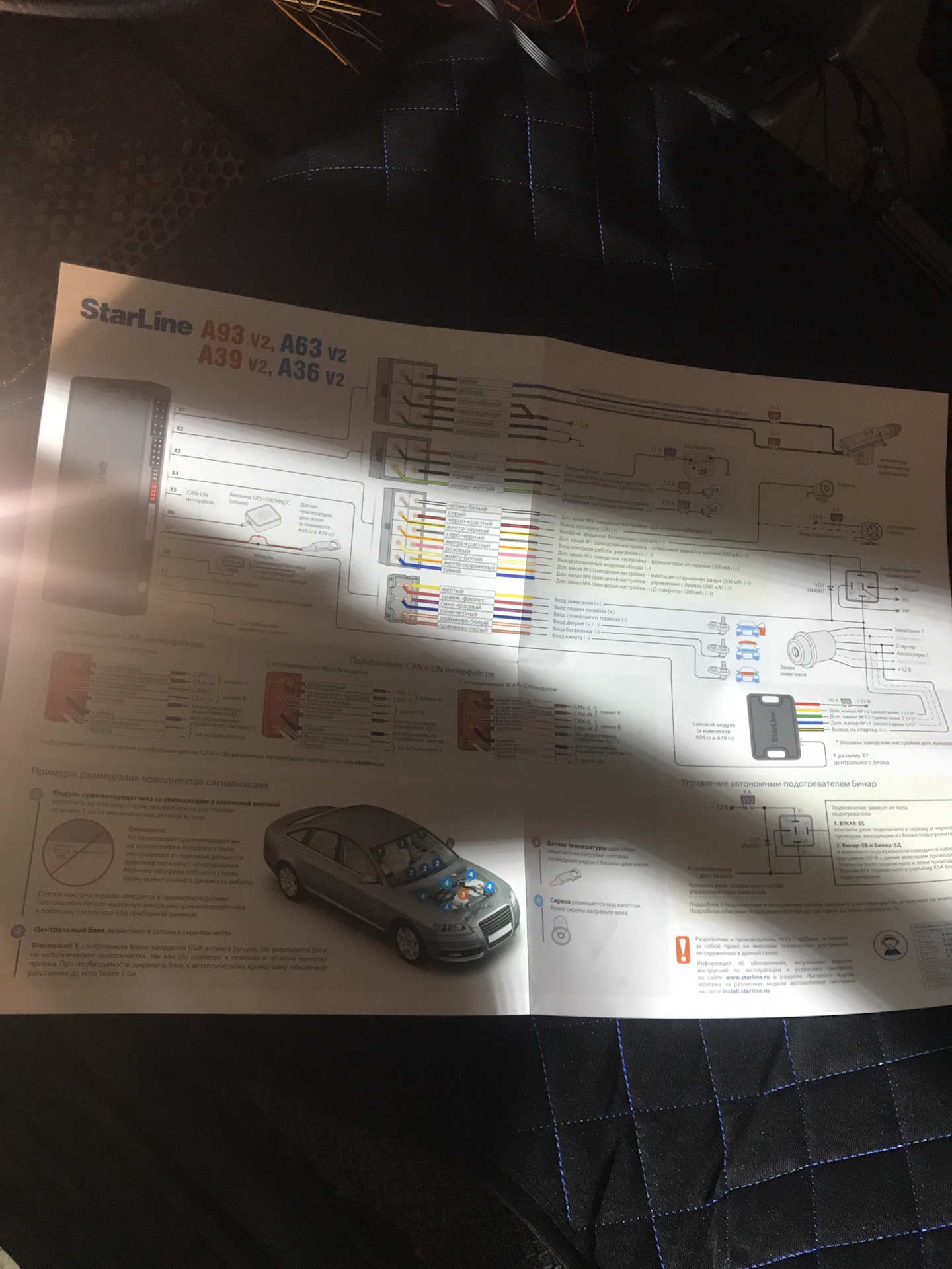 Сигнализация StarLine. Эл. Стеклоподъемники, бархотки и доводчик стёкл ...