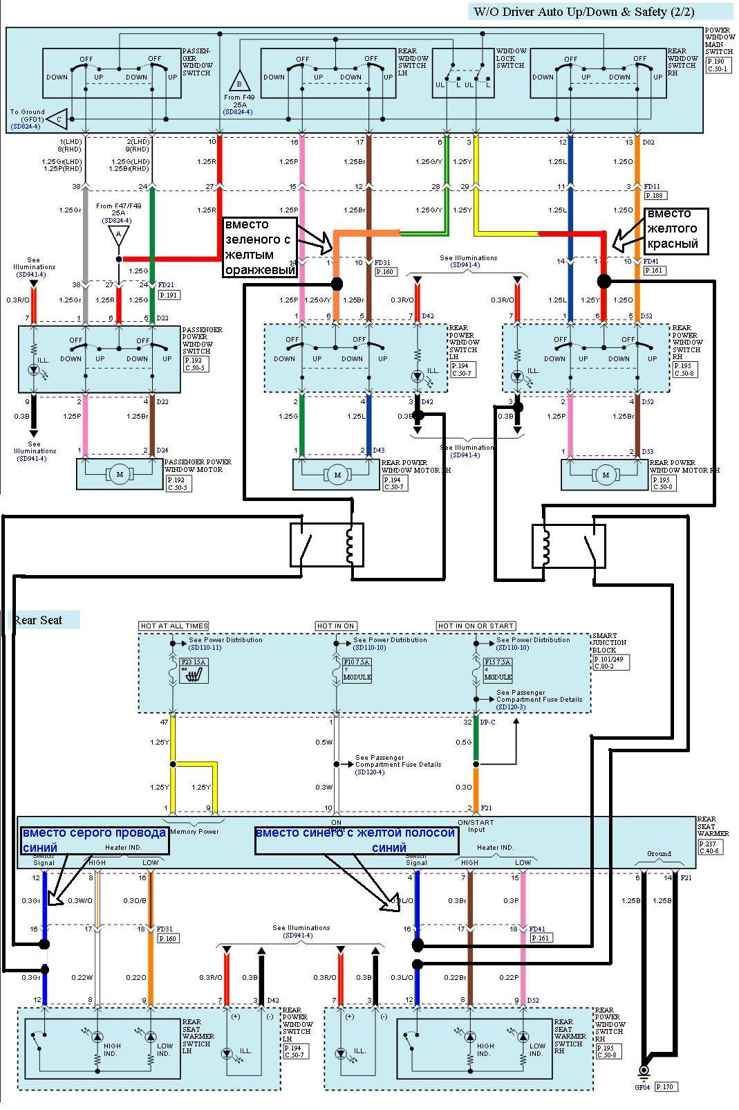 Электросхема туксон