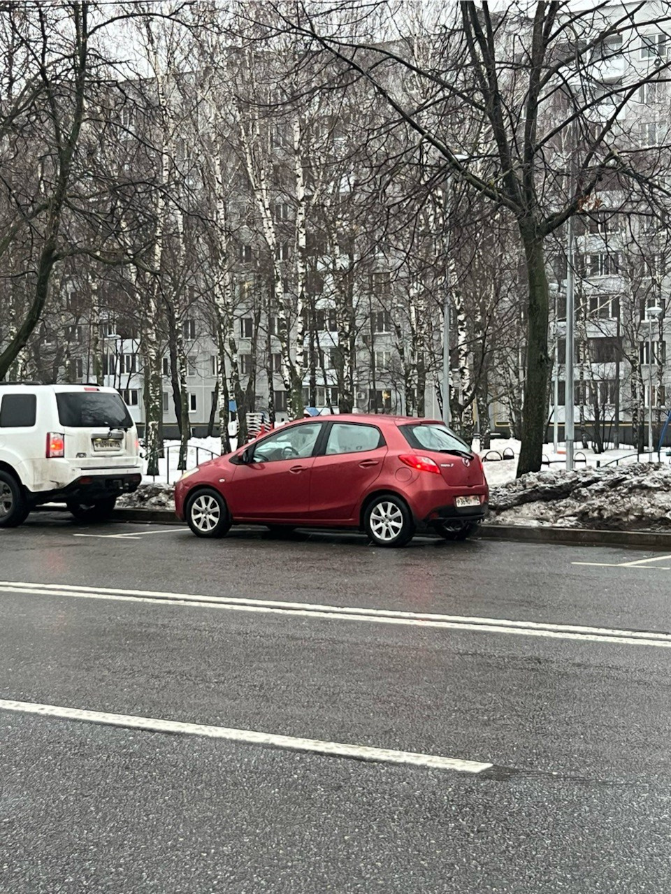 Машину тянет вправо — Mazda 2 (3G), 1,5 л, 2008 года | поломка | DRIVE2