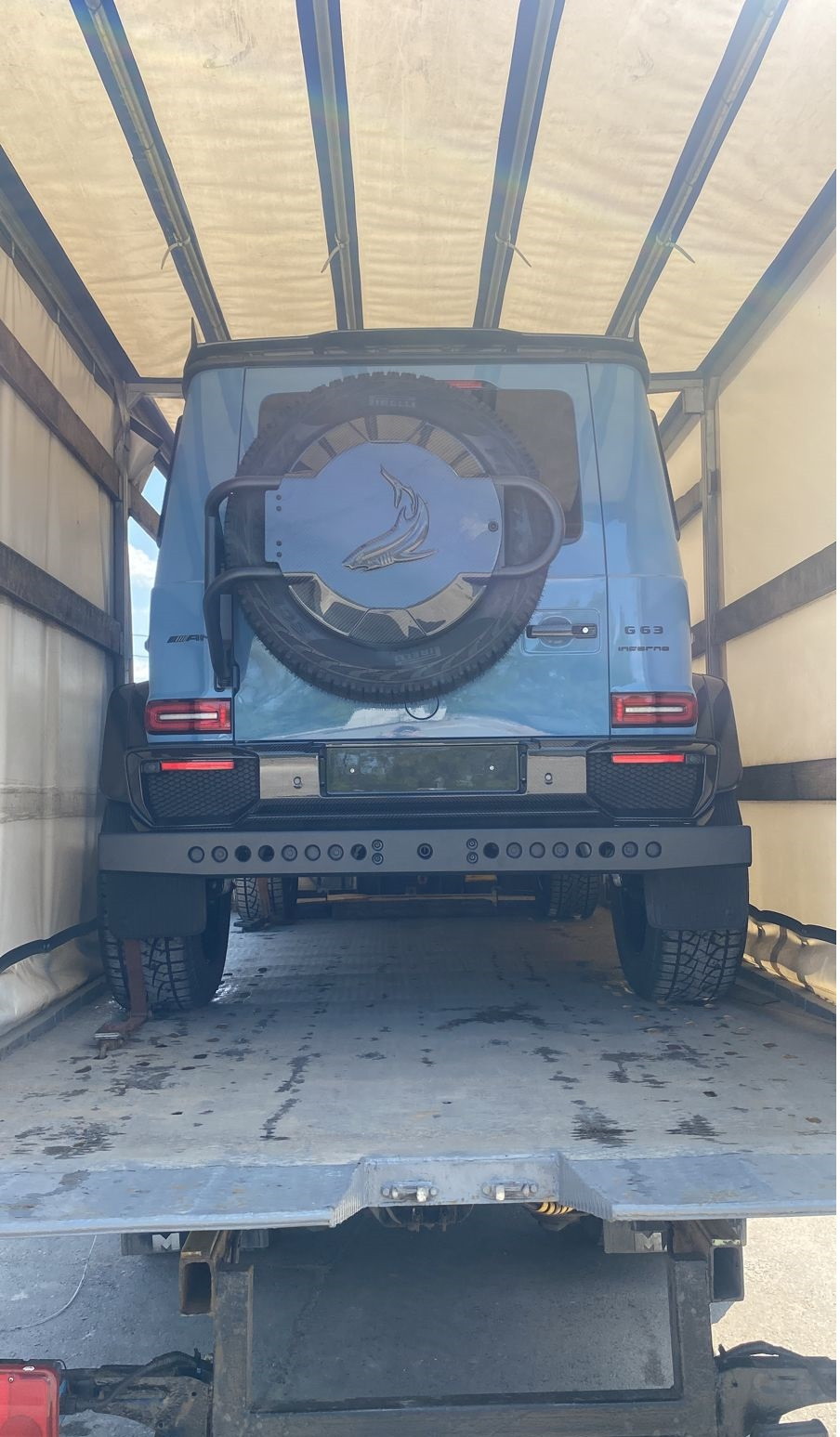 Редкий Гелик за 510000$ Немецкий монстр. — Мерседес Бенц 1120L Silver ...