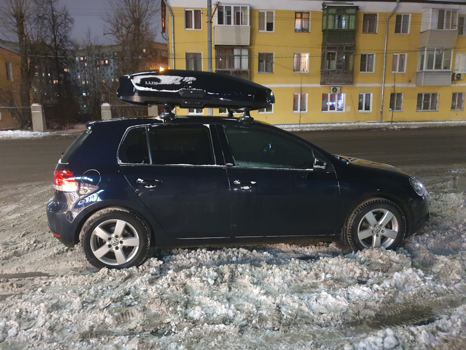Бокс на гольф — Volkswagen Golf Mk6, 1,4 л, 2011 года | путешествие ...