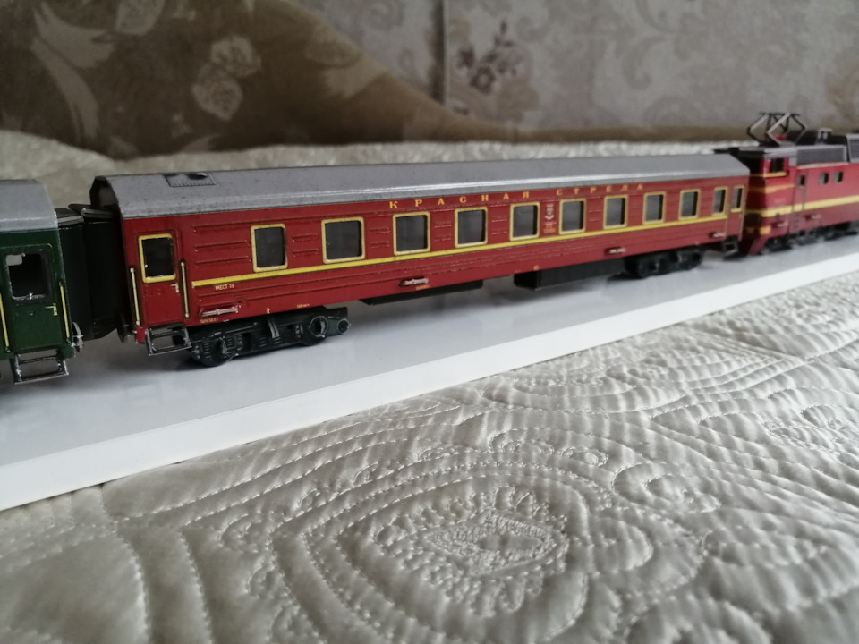 Поезда из картона. (Умная бумага) 1:87 — DRIVE2