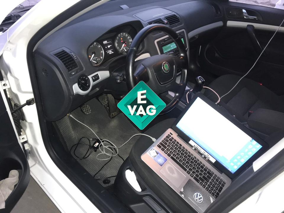 🚀 Skoda Octavia A5 FL 1.8 TSI (CDAB) 152 лс из г. Уфа. Чип-тюнинг ...