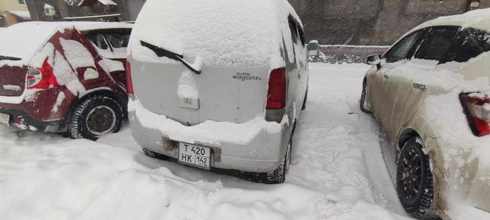 Фото в бортжурнале Suzuki Wagon R (2G)