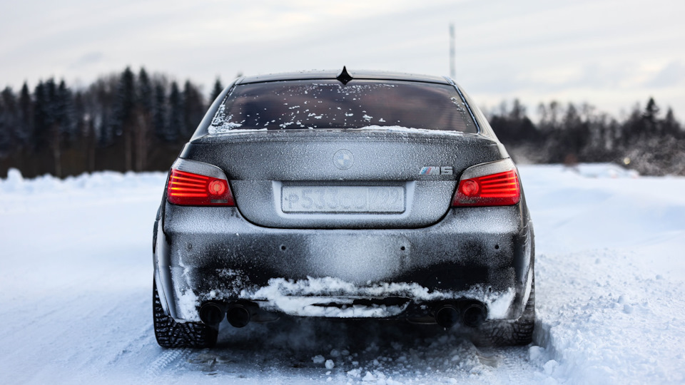 BMW m5 e60 Winter