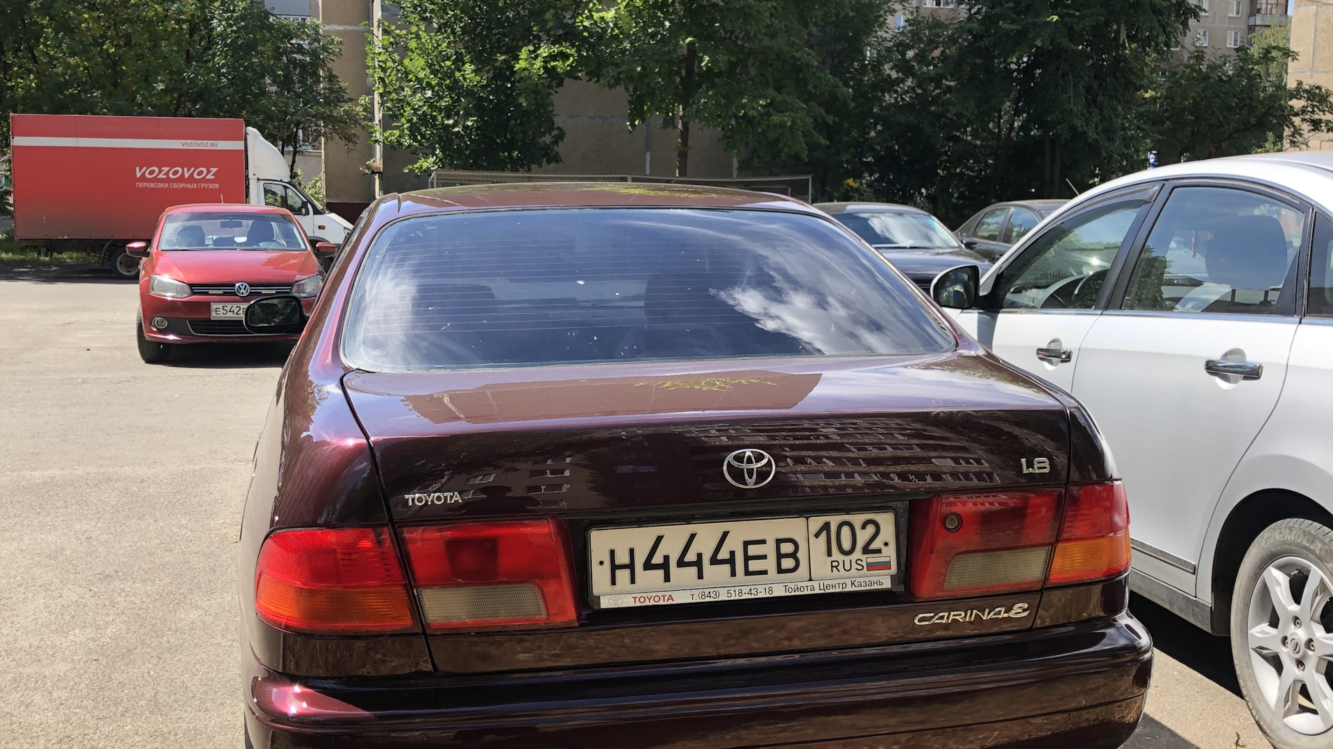 Toyota Carina E 1.8 бензиновый 1996 | на DRIVE2